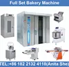 Baking Bread Equipment Rack Oven (complete line for baking supplied)