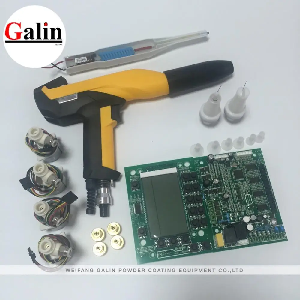 Powder Coating Machine Three Code Spray Gun And Pcb With Good Price