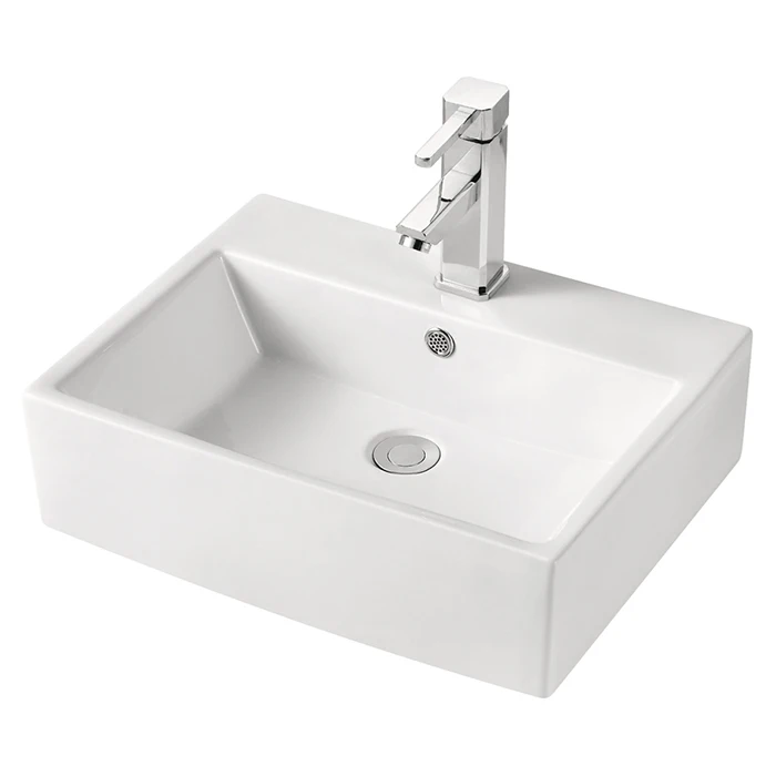 rectangular wash basin