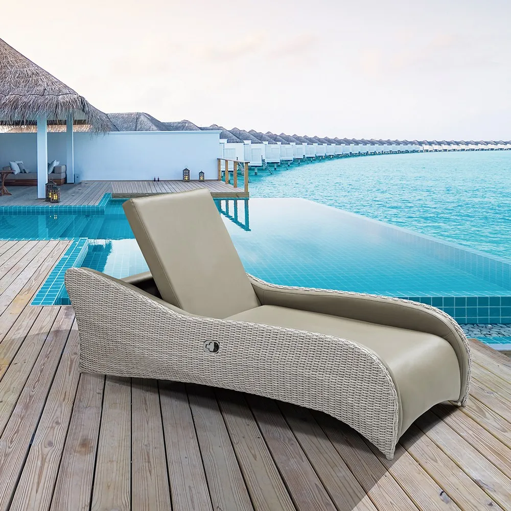Pool Lounge Chair Cushions Cheap : Details about Pool Chaise Lounge