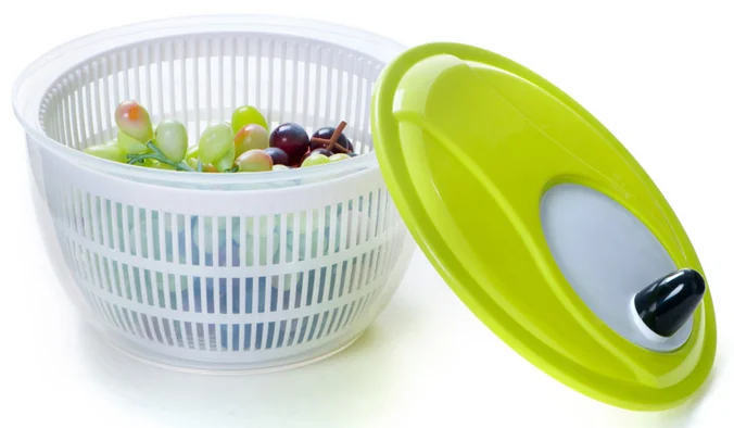 Plastic Manual Salad Spinner Vegetable Spinner Salade Spinner,Colander ...