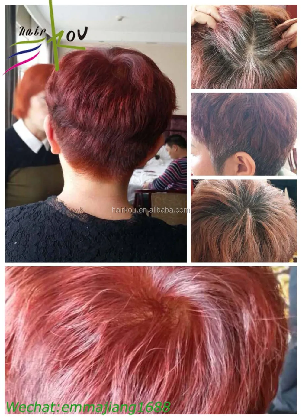 4d Pewarna Rambut Merah Alami Warna Rambut Dye Buy Product On