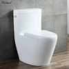 2019 New Products China Toilet Equipment One-Piece Ceramic Toilet Sizes Wc Toilette