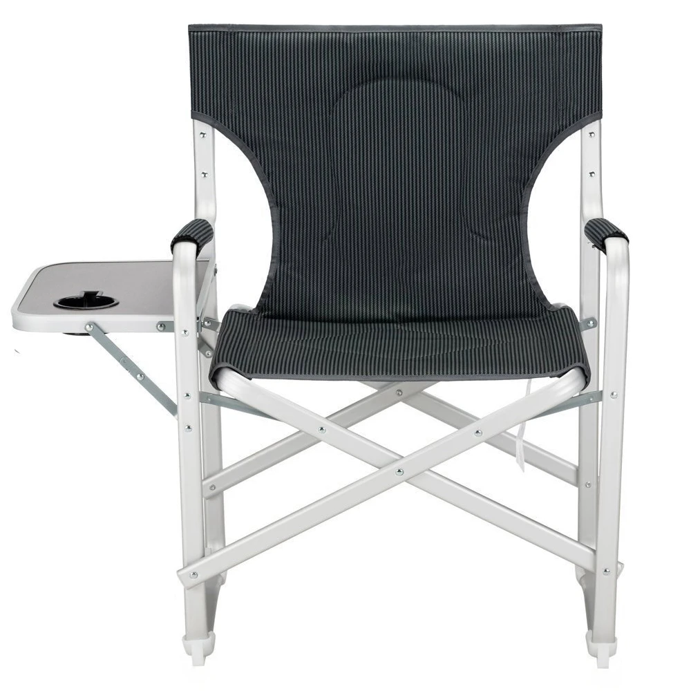 folding chair with side table heavy duty