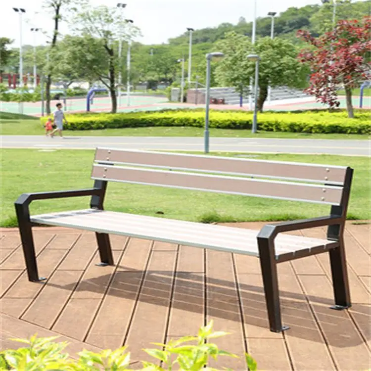 Arlau Outdoor Park Garden Wood Benches Outdoor Wood Furniture