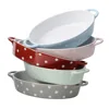 Heat Resistance Cookware Kitchen Home Ceramic Stoneware Open Fire Baking Tray Bakeware Sets