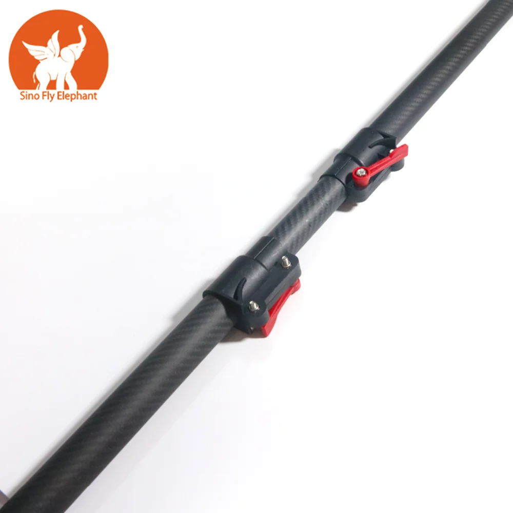 High Strength 60ft Carbon Fiber Telescopic Pole Factory Direct Buy