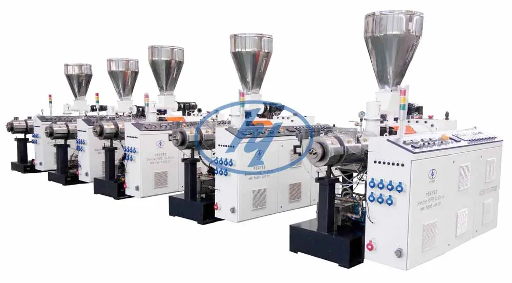 Plastic Compounding Extruder To Making Pvc Pipes/granules Twin Screws