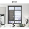 Hot selling free air flow anti theft casement window with lattice design from china top supplier
