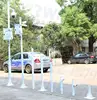 Outdoor Camera Security Smart Steel Pole Galvanized Pillar