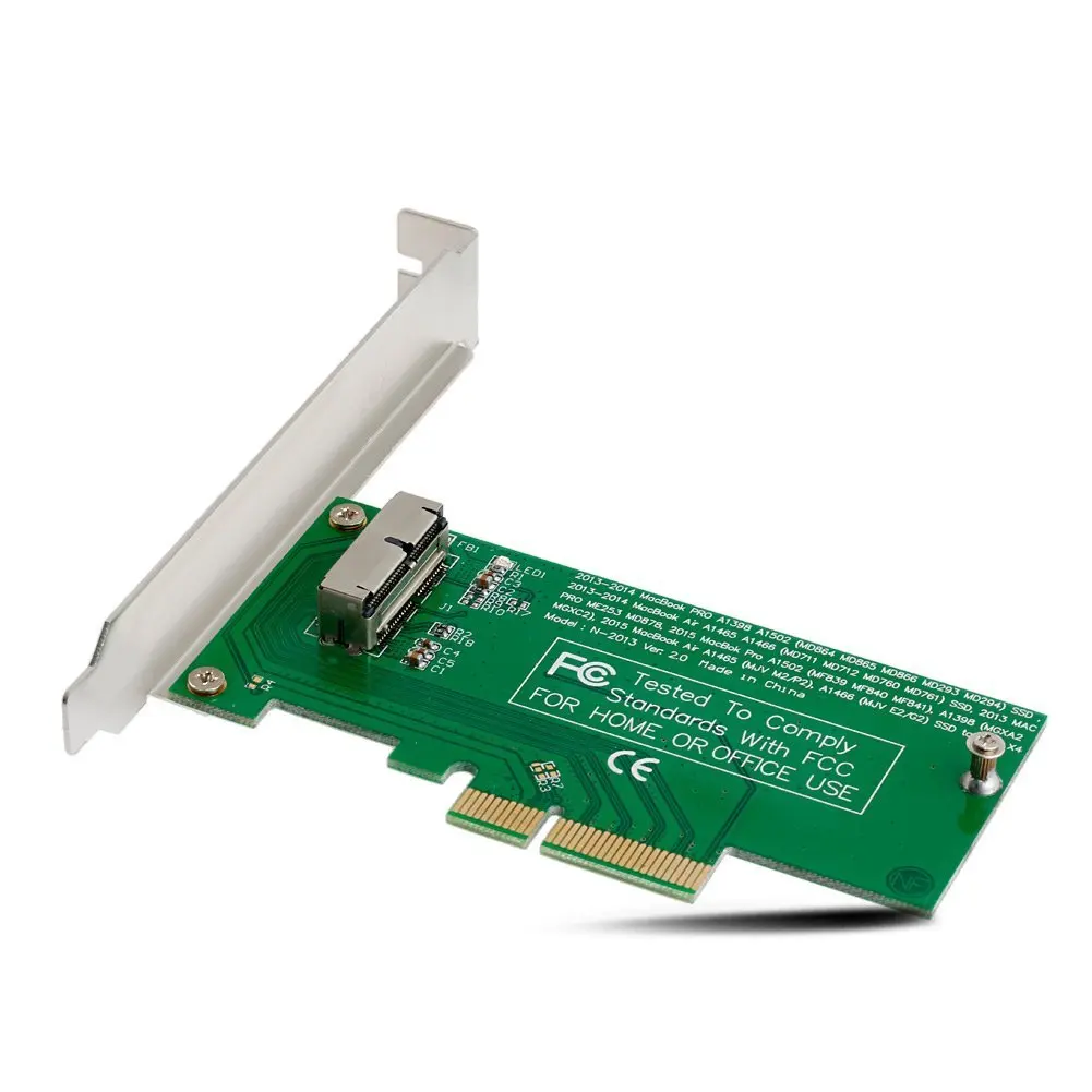 SSD to PCI-E 4X Adapter for 2013 2014 2015 2016 2017 A1465 A1466 Pro A1502 A1...