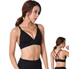 Customized Logo Sports Bra Beautiful Back Cross High-Intensity Lcyra Sports Bra