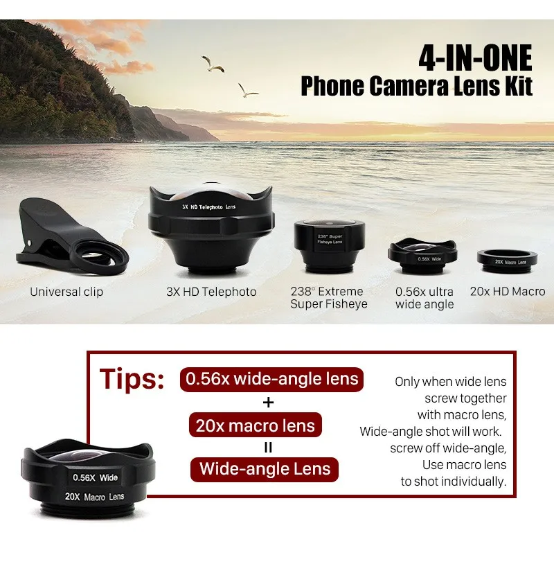 3x Telephoto Lens Mobile Phone Camera Lens Kit For Iphone Buy Phone Lens,Telephoto Lens,Mobile
