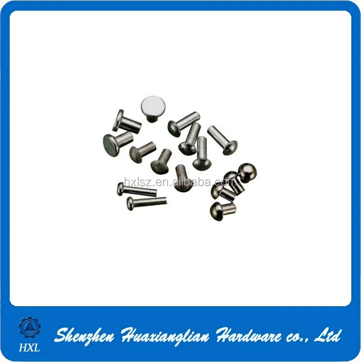 Manufacturer Supply 2mm 3mm 4mm 6mm Aluminum Solid Boat Rivet Buy