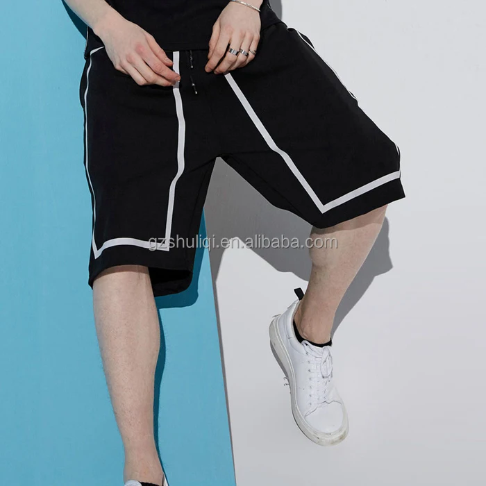 knee length sweat shorts