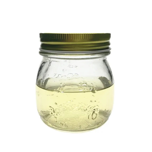 Ball Shape Embossed Glass Honey Jar With Gold Screw Top Lid Buy Glass