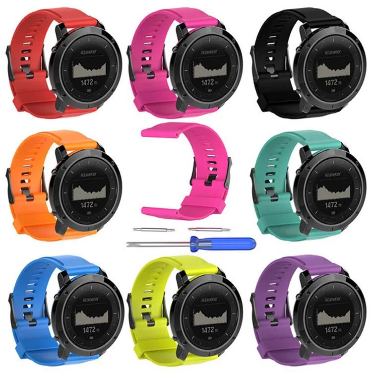 Cinturino Della Cinghia Per Suunto Traverse/per Suunto Traverse Alpha Gps  Orologio Esterno Sostituzione Del Cinturino Del Silicone - Buy Per Suunto  Traverse,Cinghia Per Suunto Traverse Product on Alibaba.com