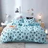 Factory direct price 100% cotton 4pcs bedding include bed sheet,duvet cover,pillow case
