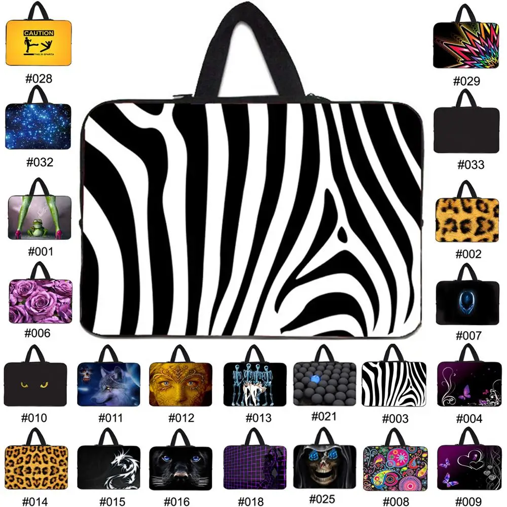fashion 7 10 12 13 15 17 inch sleeve case carry handbag for laptop tablets notebook