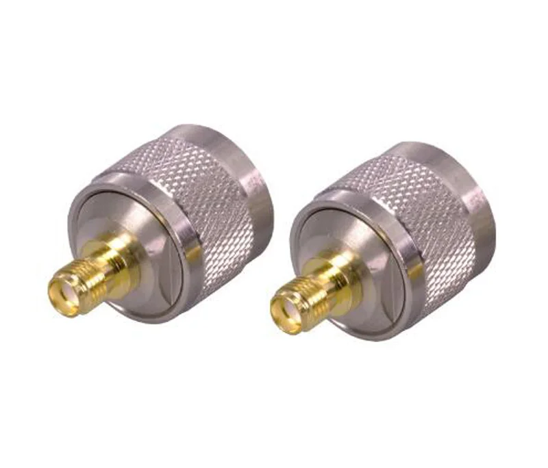 Hot N Male To Sma Female Rf Coaxial Cable Adapter Jack Connector Jack ...