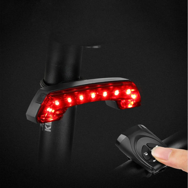 New Bicycle Wireless Remote Control Taillights USB Charging Horns Lights Bike Lights