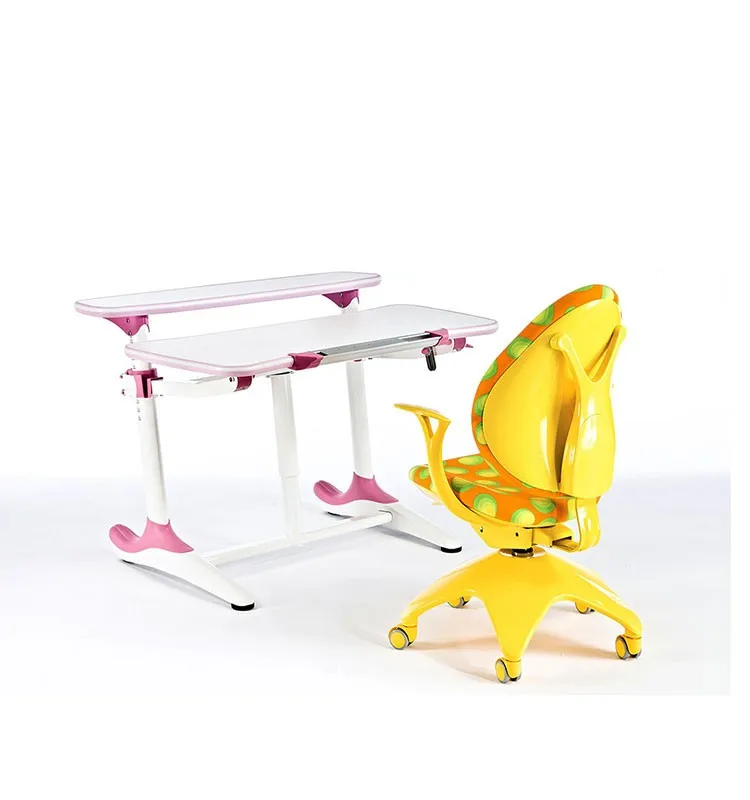 Height Adjustable School Furniture Ergonomic Children Desk & Chair