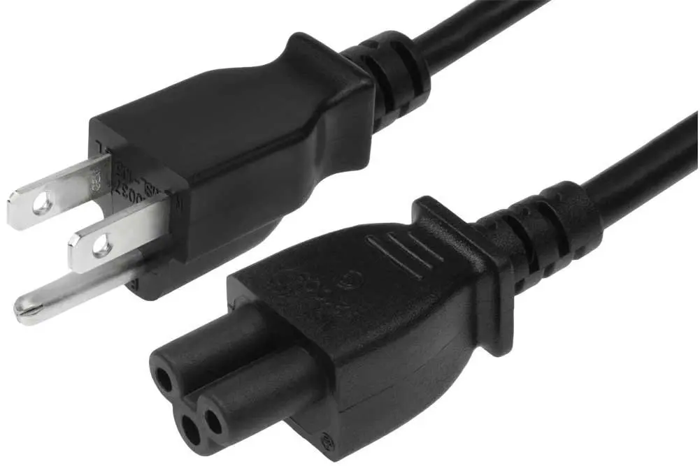 SF Cable, 6ft NEMA 5-15P (USA 3 pin) to C5 with 18/3 SPT-2