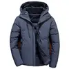 ZY2104A winter windproof in large size duck down men's jacket