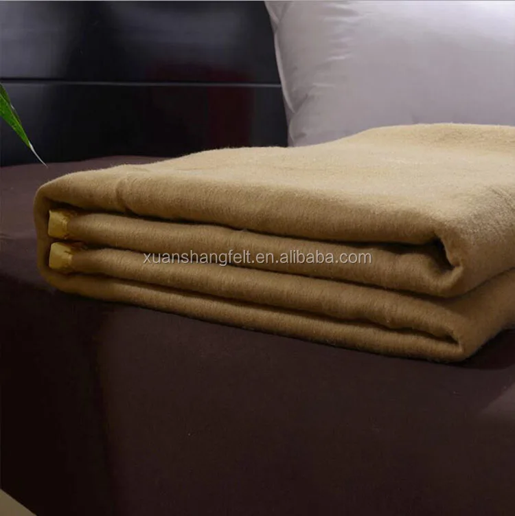 Factory Wholesale Camel Wool Blanket For Hotel And Home Buy Plaid