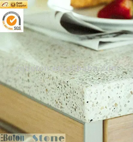 Polished White Quartz Stone Kitchen Countertop View Quartz Stone