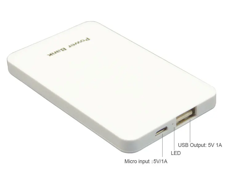 Consumer Electronics Travel Cell Phones USB Power Bank 2000 mAh - ANKUX.COM