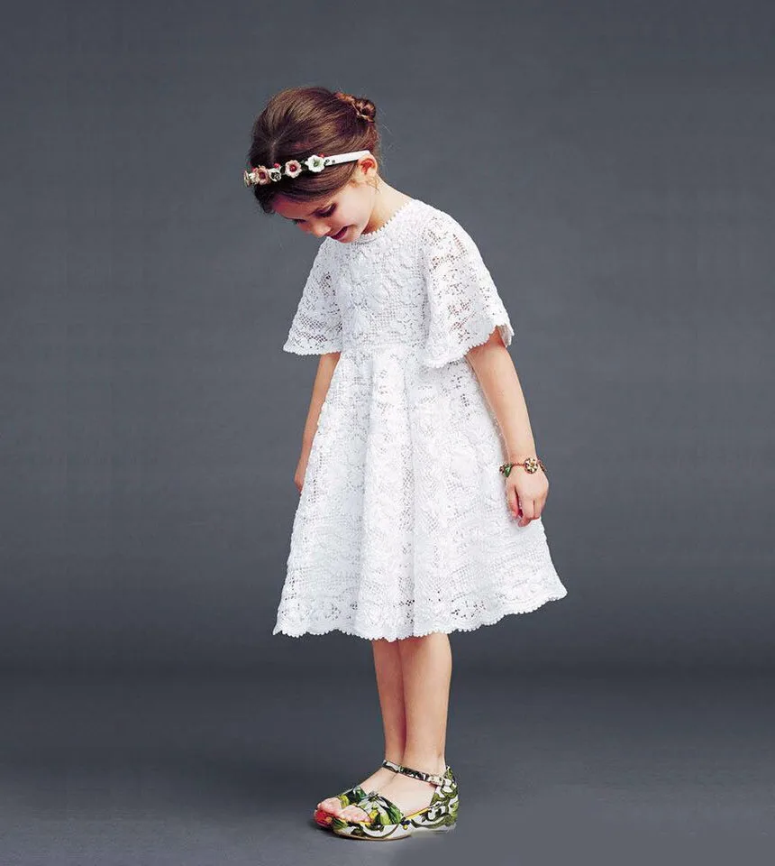 Детское кружевное платье