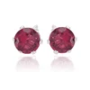 26728 Xuping 4mm ruby crystal latest artificial earrings ,gold earring designs pakistani ,jewelry