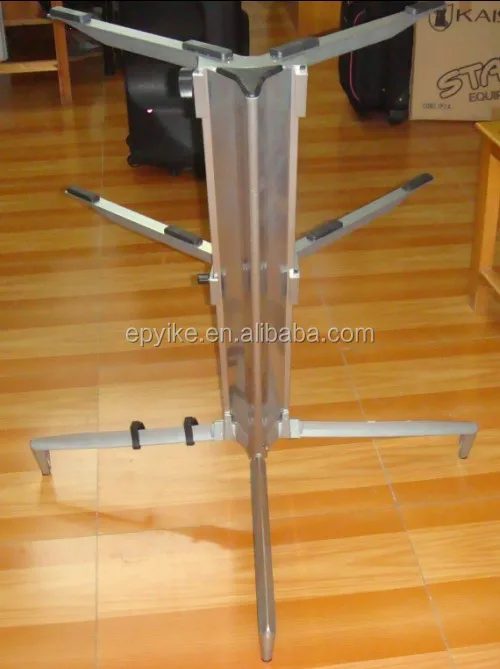 Wholesale Fashion KS-80B Aluminum Double Keyboard Stand Black