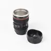 High Quality Automatic Mixing Camera Lens Coffee Cup Self Stirring Mug