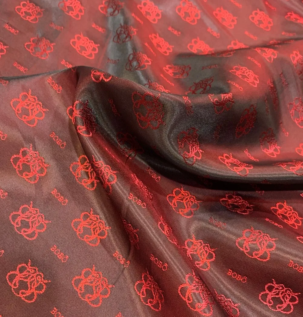 Best Quality Jacquard Fabric Woven Polyester Viscose Custom Suit Lining