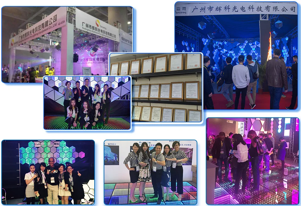 Patent CE Passed 3d honeycomb night club led disco stage lighting effect rgb led wall panel