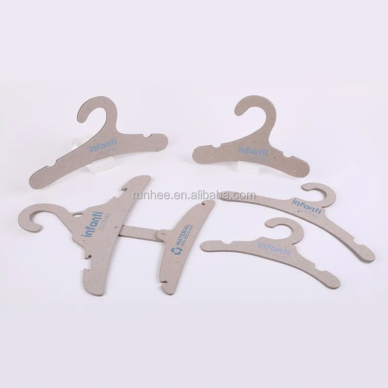 7inch 9inch 12inch Paper Baby Hangers Baby Clothes Cardboard Hook Customized Color