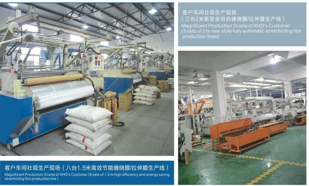 Pe Stretch Film Extruder Stretch Film Making Machine Stretch Film Jumbo