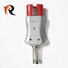 Aluminum Alloy Electrical Heater 2 Pin Straight Ceramic Socket