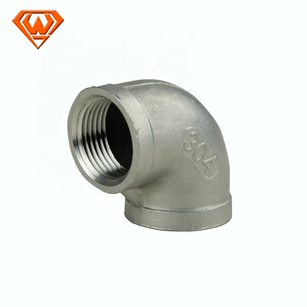 Stainless Steel Threaded Pipe Fittings 304/316 Stainless Steel Equal ...
