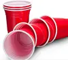 2oz 9oz 14oz 16oz hot sale red party cup summer picnic supplies disposable cup