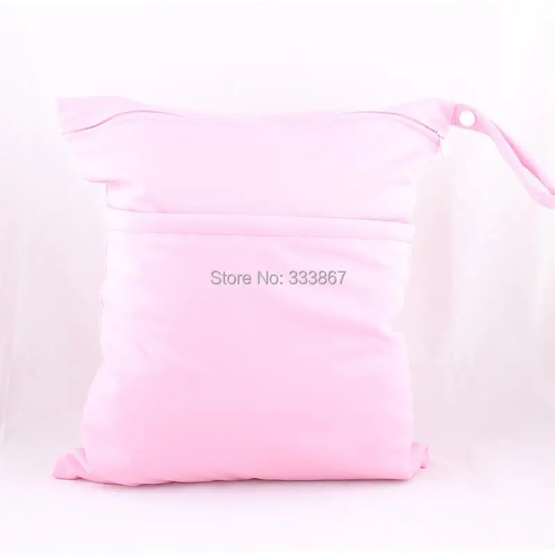 Pink Wet Dry Bag Baby Diaper Ny Waterproof Pink Wet Dry Bag Baby Diaper Ny Waterproof Reusable Two Zippers For Swim Suit Retail Whole In Price On M Alibaba