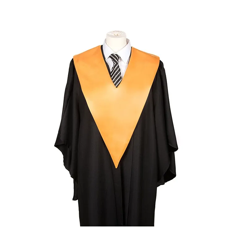 Adult Stoles Custom Request Gold For College Graduation V ...