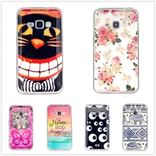 New Soft Ultra Thin TPU Silione Phone Cover Case For Samsung Galaxy J1 2016 J120 J120F J120H 4.5″ Case Cover Cartoon Back Cover