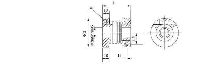 Bellows Coupling Servo Motor Bellows Coupler - Buy Servo Motor Bellows 