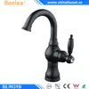 Beelee BL9029B European Standard Wash Basin Water Tap Bathroom Matte Black Faucet