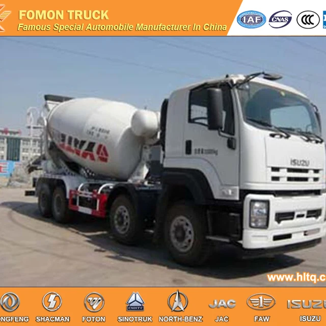 8x4 12cbm good quanlity concrete transport truck transit mixer