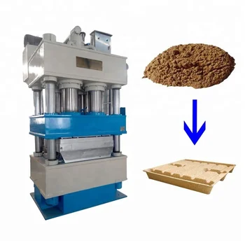 Hot Hydraulic Compressed Wooden Wood Pallet Making Machine For