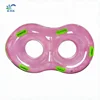 New design Clear Combine Solid Color 5 Handle Figure 8 Double Tube waterpark tube